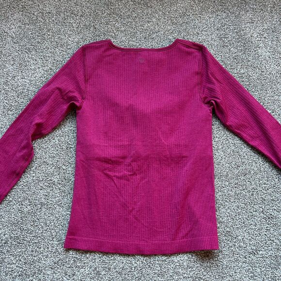 LULULEMON EBB TO STREET WAIST-LENGTH LONG-SLEEVE SHIRT SIZE 6 - Picture 3 of 5